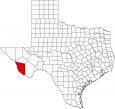 Presidio County Map Texas Locator