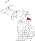 Presque Isle County Map Michigan Locator