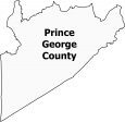 Prince George County Map Virginia