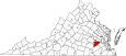 Prince George County Map Virginia Locator