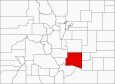 Pueblo County Map Colorado Locator
