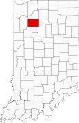 Pulaski County Map Indiana Locator