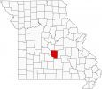 Pulaski County Map Missouri Locator