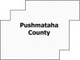 Pushmataha County Map Oklahoma