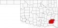 Pushmataha County Map Oklahoma Locator