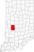 Putnam County Map Indiana Locator