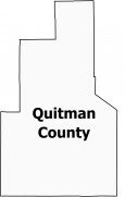 Quitman County Map Mississippi