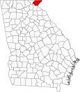 Rabun County Map Georgia Locator