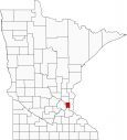 Ramsey County Map Minnesota Locator