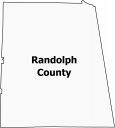 Randolph County Map Alabama