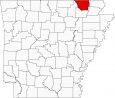 Randolph County Map Arkansas Locator