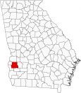 Randolph County Map Georgia Locator