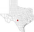 Real County Map Texas Locator
