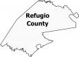 Refugio County Map Texas
