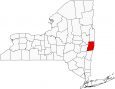 Rensselaer County Map New York Locator