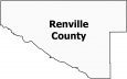 Renville County Map Minnesota