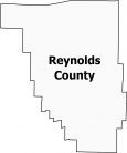 Reynolds County Map Missouri