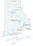 Map Of Rhode Island - Cities And Roads - Gis Geography