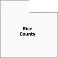 Rice County Map Minnesota