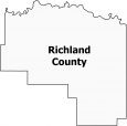 Richland County Map Montana
