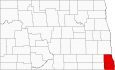 Richland County Map North Dakota Locator