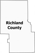Richland County Map Ohio