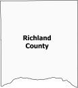 Richland County Map Wisconsin