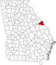Richmond County Map Georgia Locator