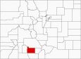 Rio Grande County Map Colorado Locator