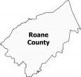 Roane County Map Tennessee