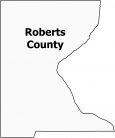 Roberts County Map South Dakota