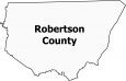 Robertson County Map Tennessee