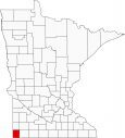 Rock County Map Minnesota Locator
