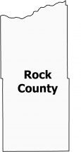 Rock County Map Nebraska