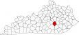 Rockcastle County Map Kentucky Locator