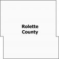 Rolette County Map North Dakota