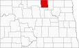 Rolette County Map North Dakota Locator