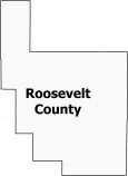 Roosevelt County Map New Mexico
