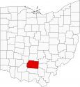 Ross County Map Ohio Locator