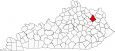 Rowan County Map Kentucky Locator