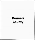 Runnels County Map Texas