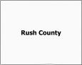 Rush County Map Kansas