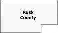Rusk County Map Wisconsin