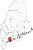 Sagadahoc County Map Maine Locator