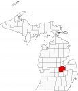 Saginaw County Map Michigan Locator
