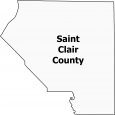 Saint Clair County Map Illinois Locator