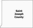 Saint Joseph County Map Michigan