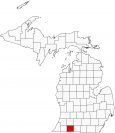 Saint Joseph County Map Michigan Locator