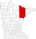 Saint Louis County Map Minnesota Locator