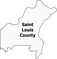Saint Louis County Map Missouri